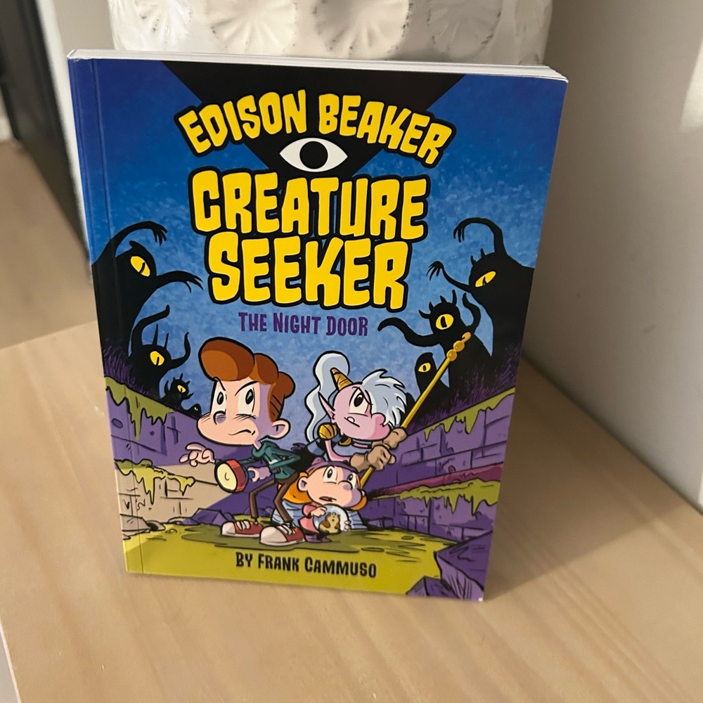 Edison Beaker Creature Seeker: The Night Door Frank Cammugo Softcover Book